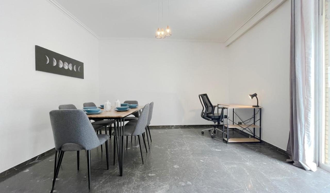 Filis Sunny 80Sqm Apt In Viktoria Apartment Athens Luaran gambar