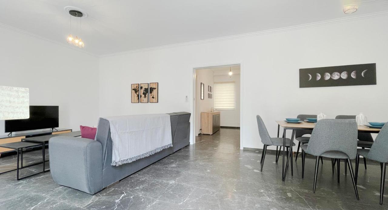 Filis Sunny 80Sqm Apt In Viktoria Apartment Athens Luaran gambar