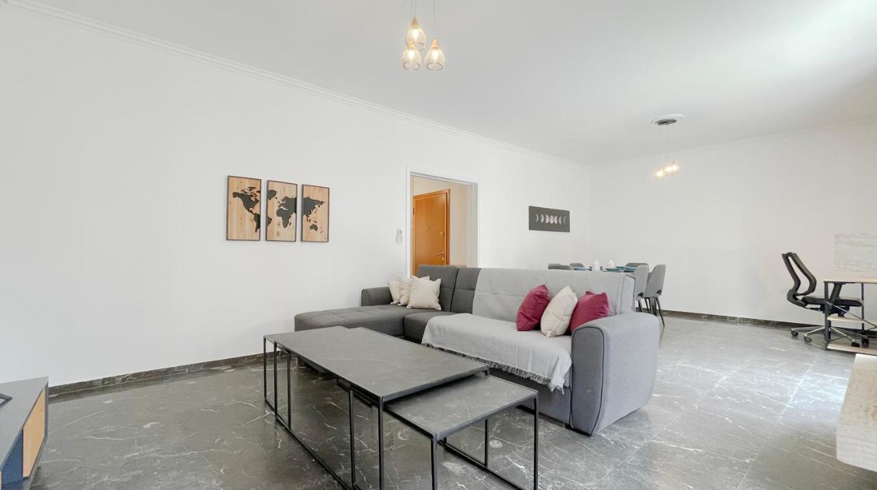 Filis Sunny 80Sqm Apt In Viktoria Apartment Athens Luaran gambar