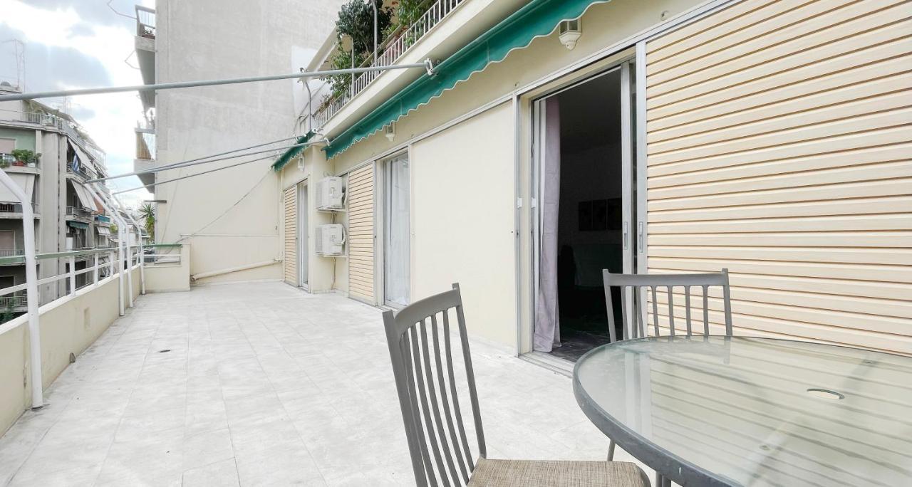 Filis Sunny 80Sqm Apt In Viktoria Apartment Athens Luaran gambar